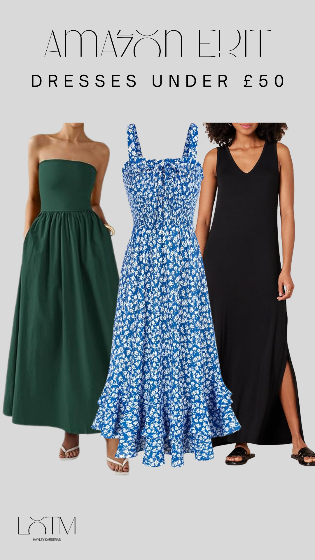 These Amazon summer dresses are TOO good 🤍 all under £50 & perfect for holidays, brunch & everyday wear ☀️ 

 #LTKuk #LTKsummer #LTKdresses