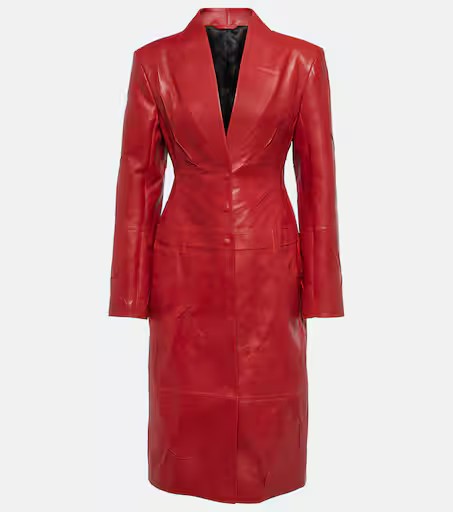 Leather coat | Mytheresa (INTL)