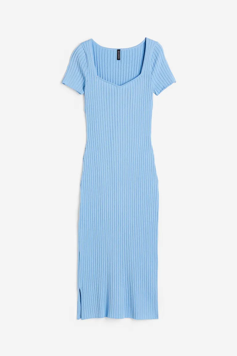 Rib-knit Bodycon Dress | H&M (US + CA)