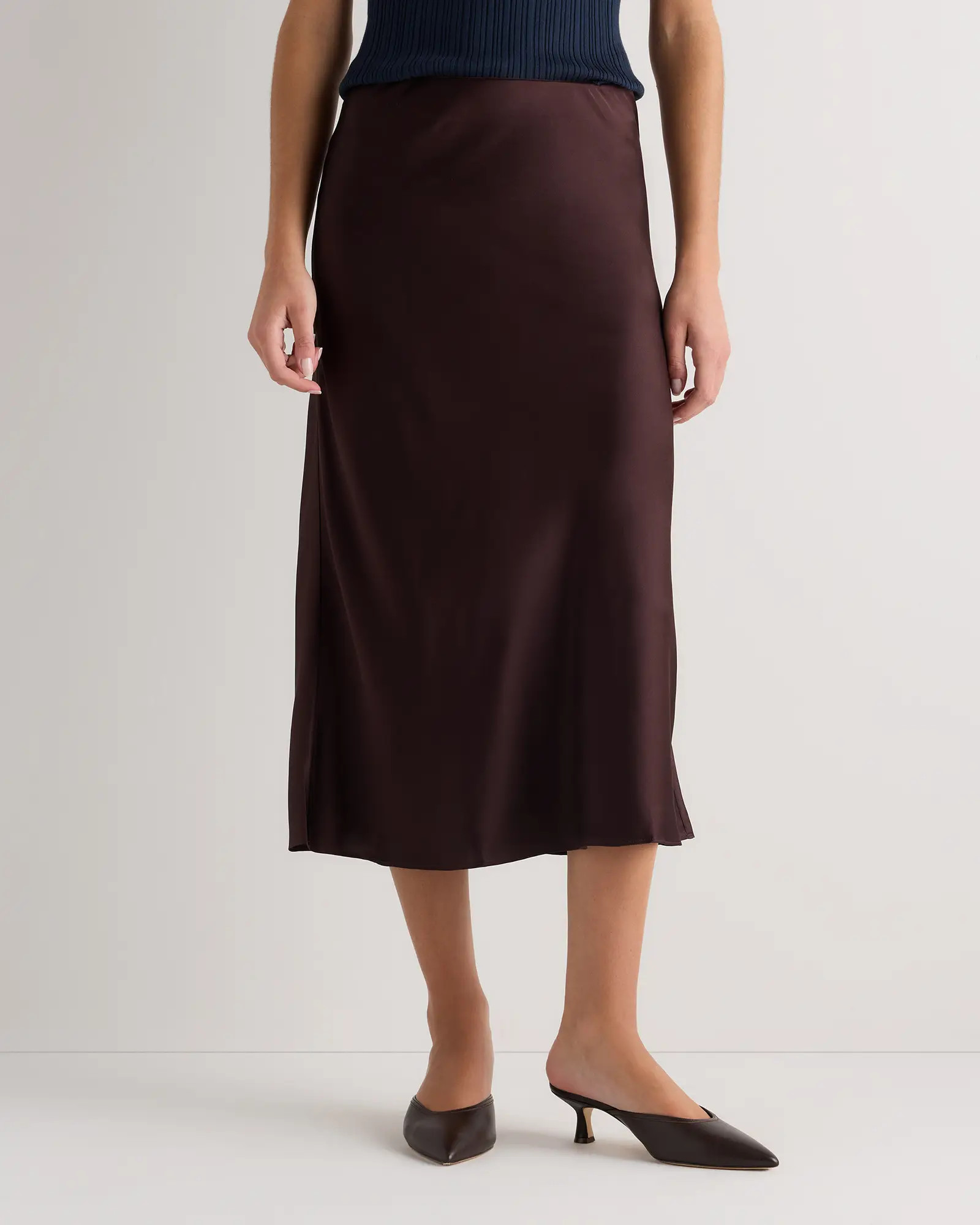 100% Washable Silk Skirt | Quince