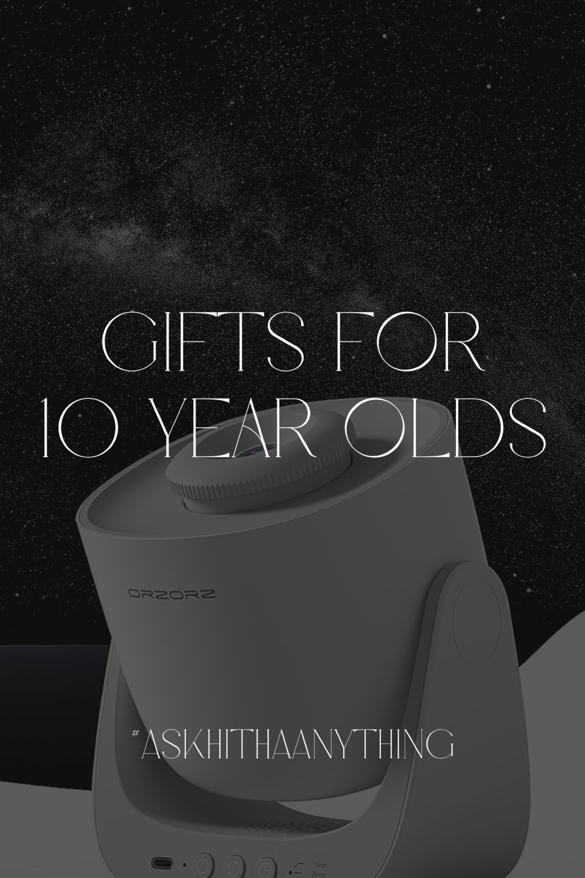 I think these gifts would be awesome for any 10 year old (and I may have bookmarked them for holiday and birthday gifts for Rho). This planetarium projector comes with 5 different discs, and I would pair them with the book Space Case). I also love these make-your-own comic book, video game, and neon-esque sign kits, and this old school Game Boy-esque console. If the 10 year old in question is into Zelda or just swords, this Master Sword building kit would be a huge hit.

#LTKGiftGuide #LTKHoliday #LTKkids