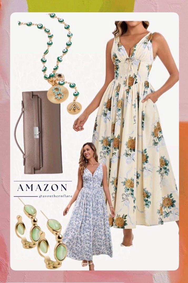 Elevate your summer style with these floral dresses and accessories. Perfect for any occasion! #summerstyle #fashionfinds

#LTKPetite #LTKWedding #LTKTravel