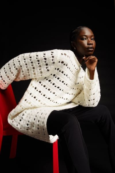 Pointelle-knit Dress | H&M (US + CA)