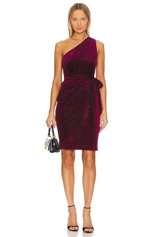 One Shoulder Velvet Midi Dress
                    
                    BCBGeneration | Revolve Clothing (Global)