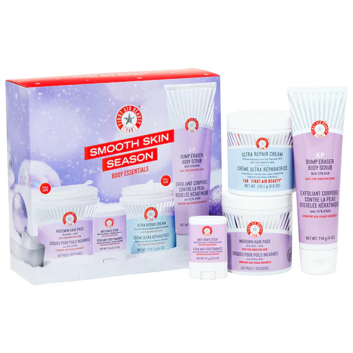 Smooth Skin Season – Body Essentials Holiday Gift Set - First Aid Beauty | Sephora | Sephora (CA)