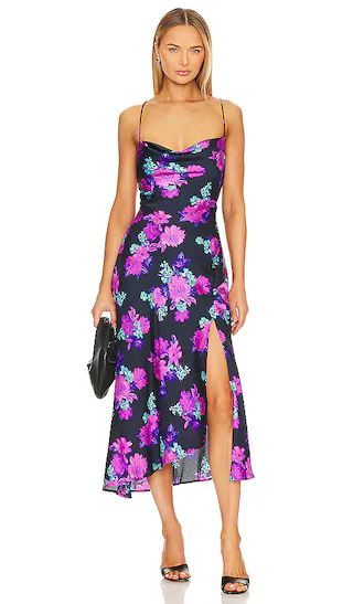 Gaia Dress in Purple Floral Multi | Revolve Clothing (Global)