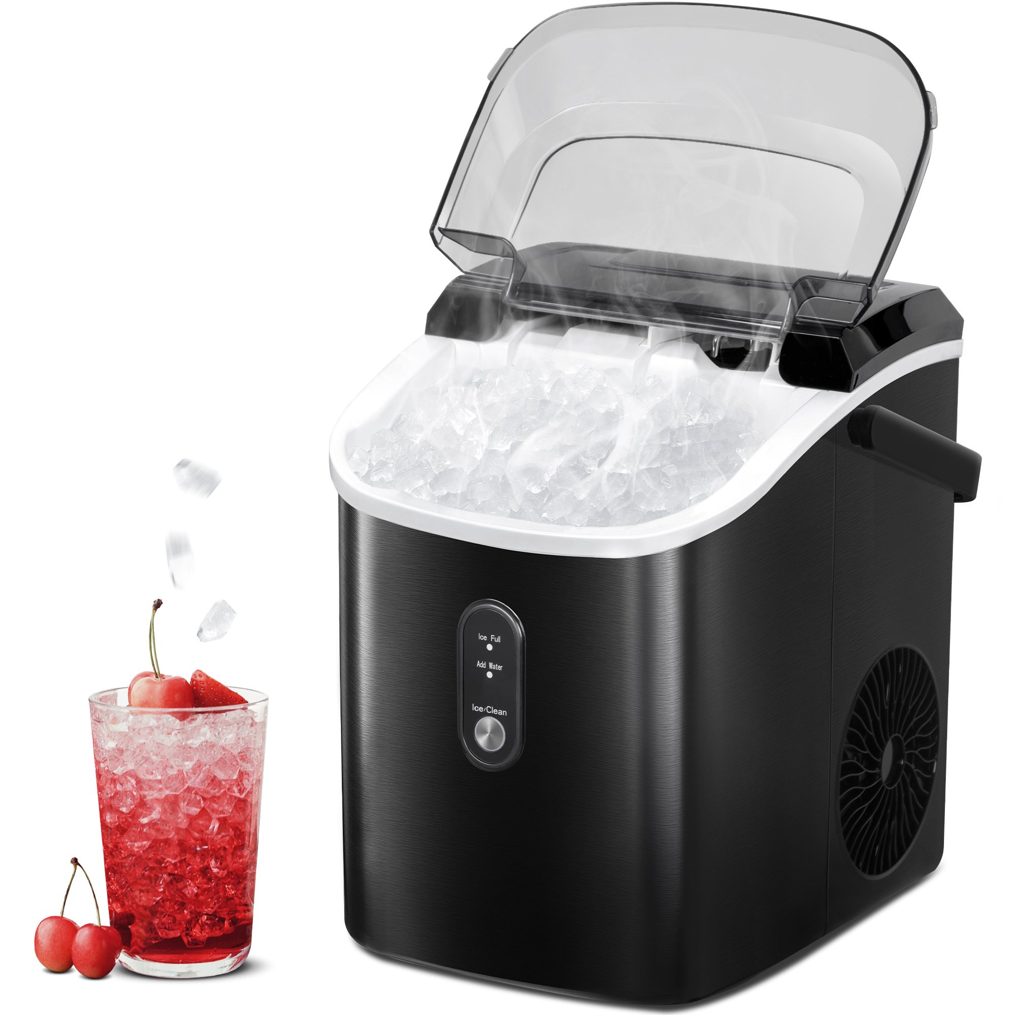Auseo Nugget Ice Maker Countertop with Soft Chewable Pellet Ice, 33lbs/24H, Self-Cleaning Functio... | Walmart (US)