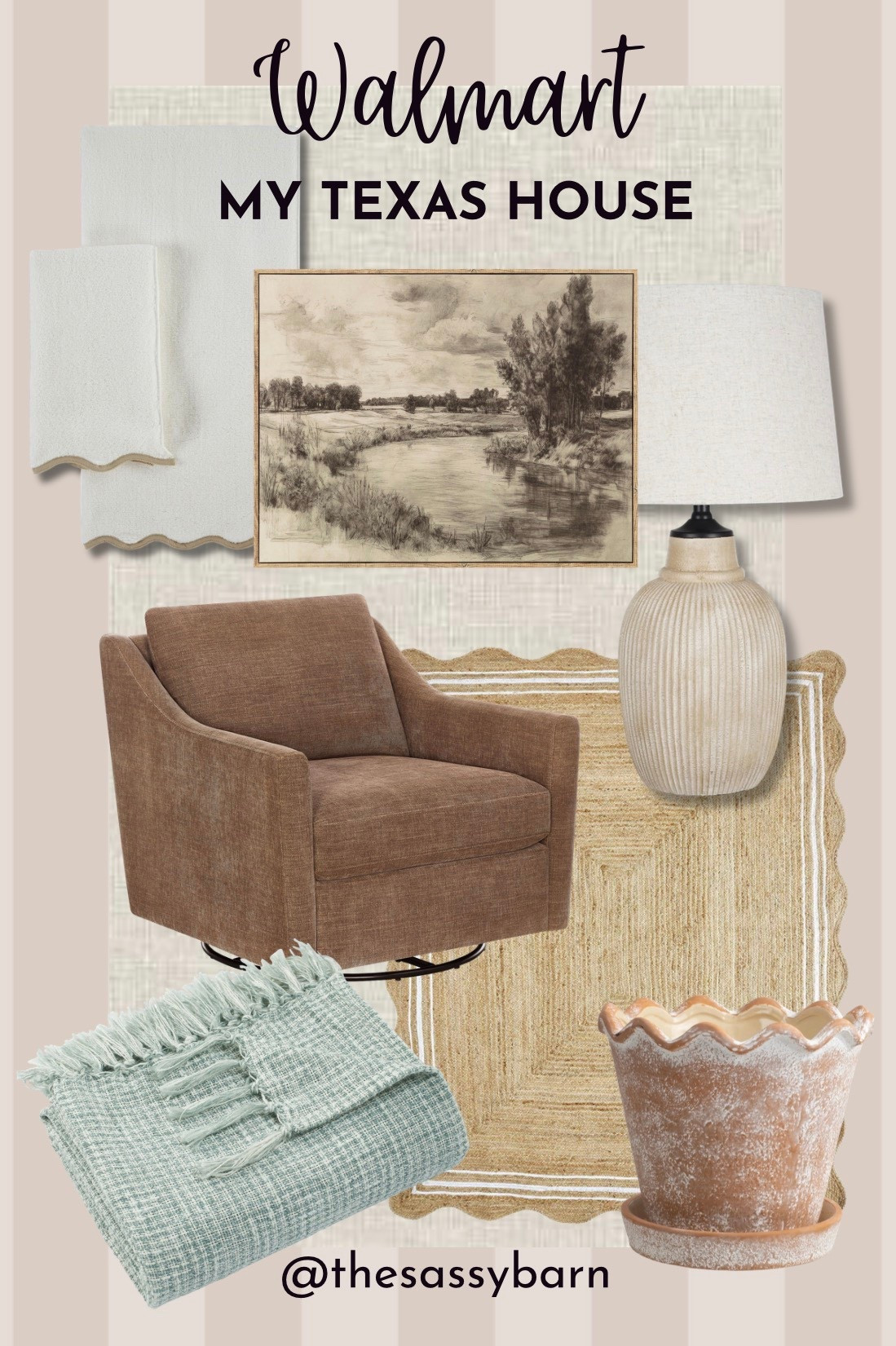 My Texas House has a beautiful collection at Walmart! 

#LTKHome