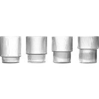 Ferm Living Ripple Glass - Set of 4 | End Clothing (US & RoW)