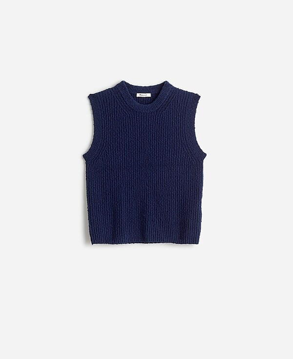 Bouclé-Knit Sweater Tank | Madewell