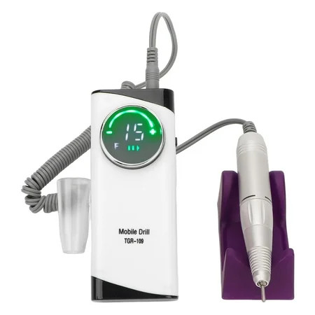 Nail Grinding Machine 30000RPM Electric Nail Drill Machine 6 Drill Bits USB Rechargeable For Exfolia | Walmart (US)