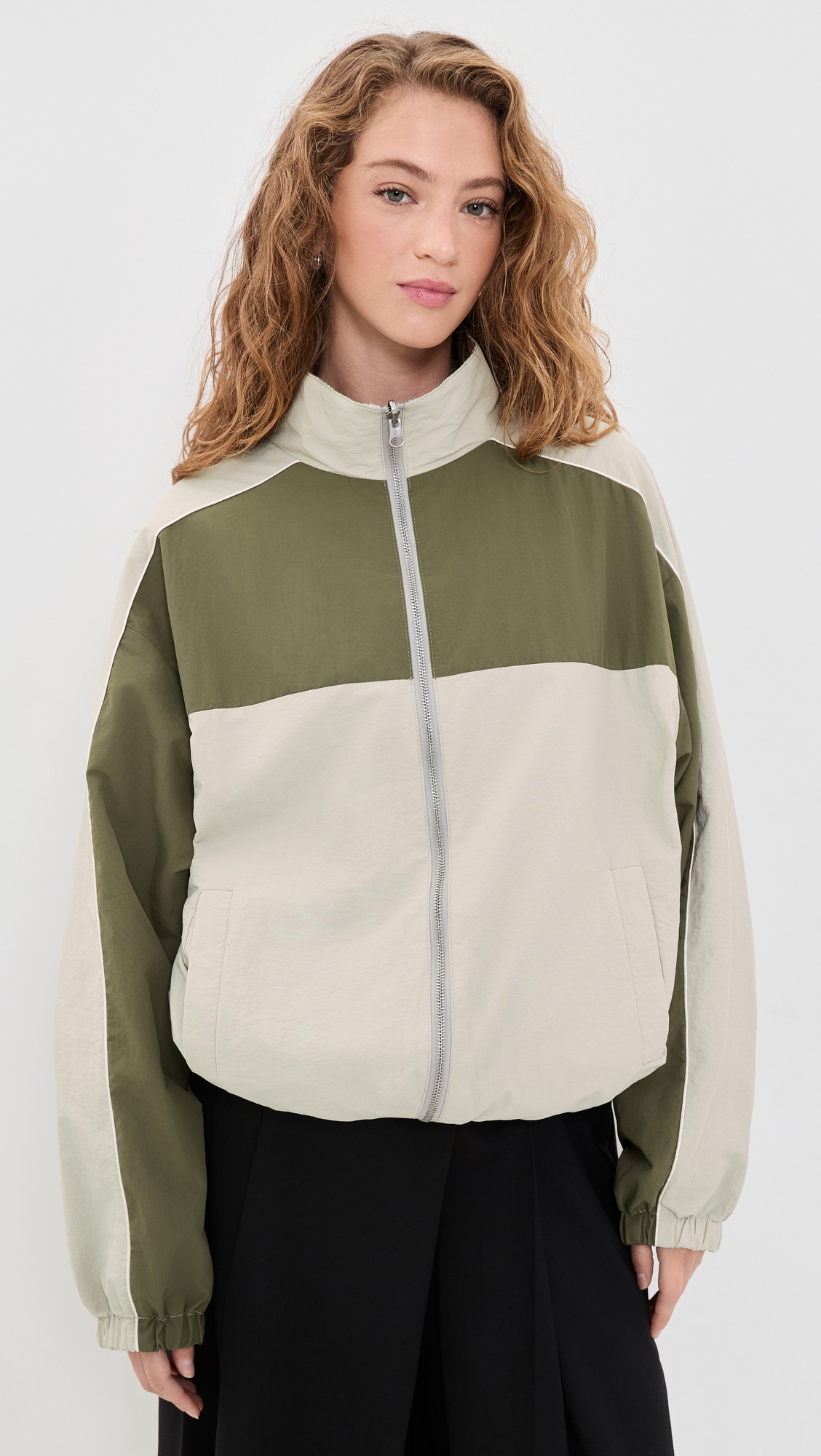 Bailey Rose Reversible Jacket Warm Grey M | Shopbop