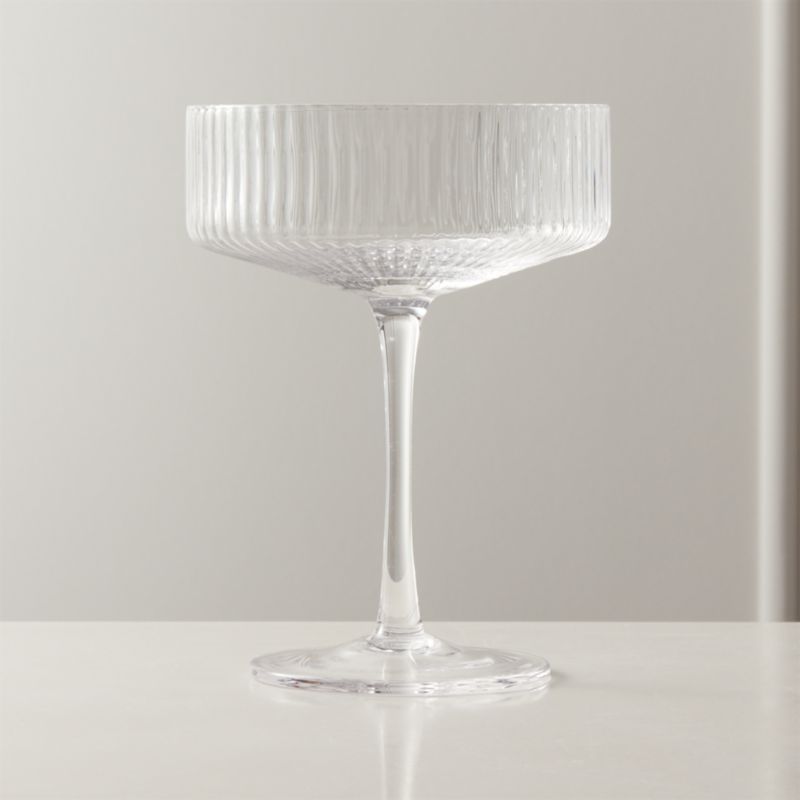 Eve Coupe Cocktail Glass + Reviews | CB2 | CB2