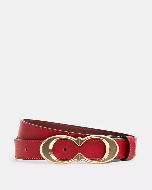 Signature Buckle Belt, 25 Mm | Coach Outlet US