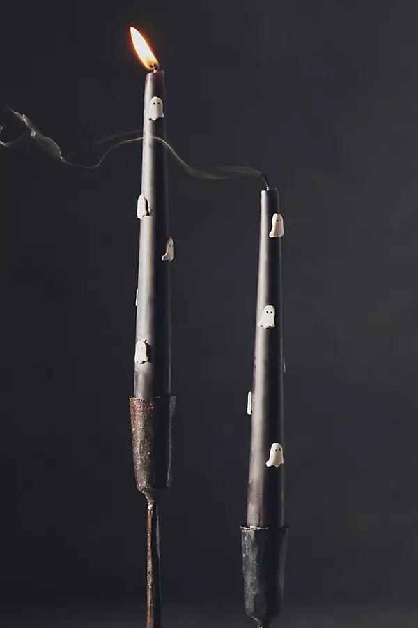 Icon Ghost Taper Candles, Set of 2 | Anthropologie (US)