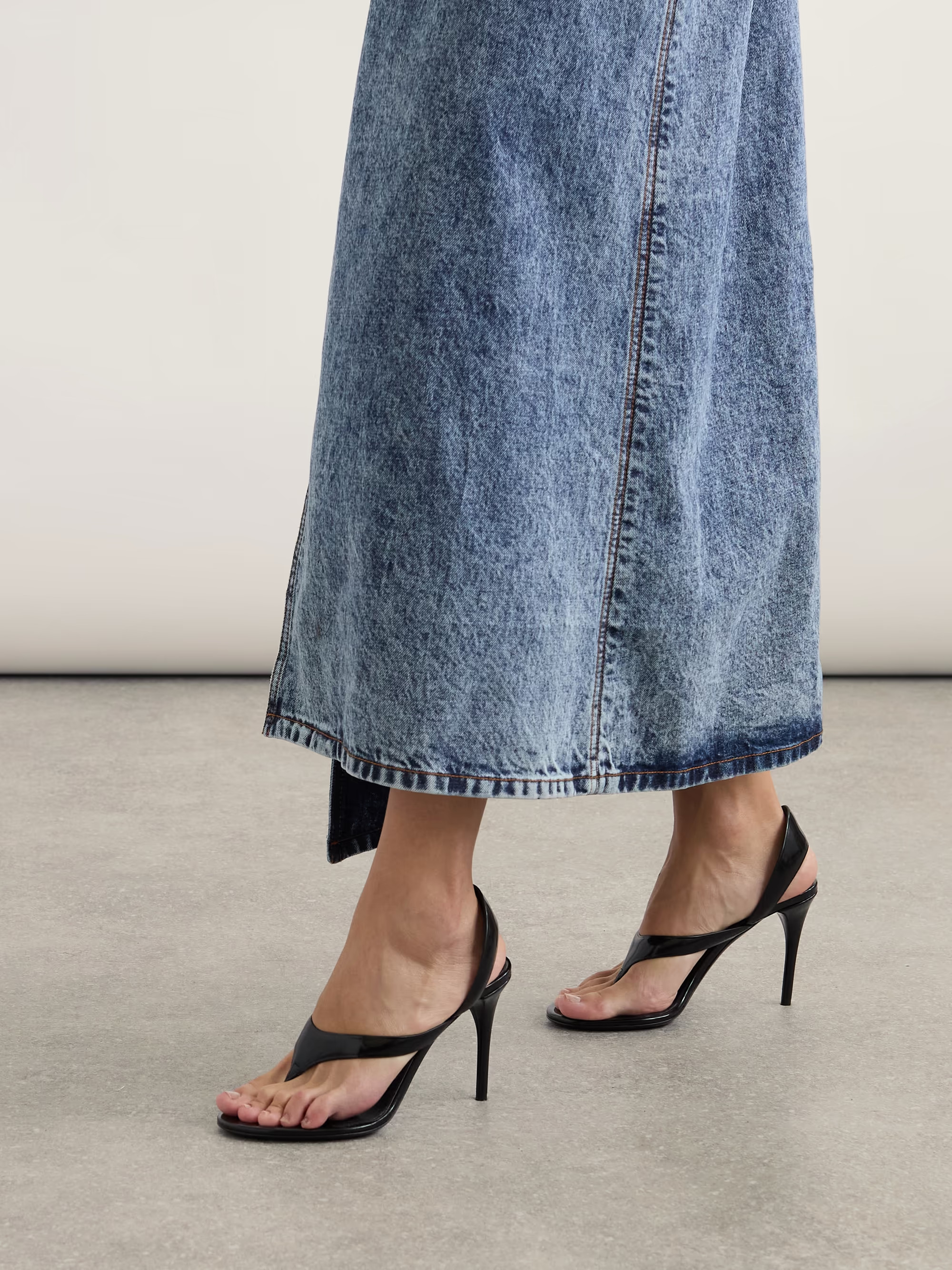 Tong 90 patent-leather sandals | NET-A-PORTER (US)