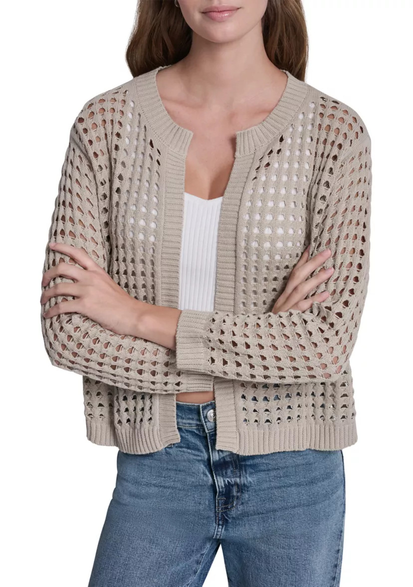 Women's Open Stitch Cardigan | Belk