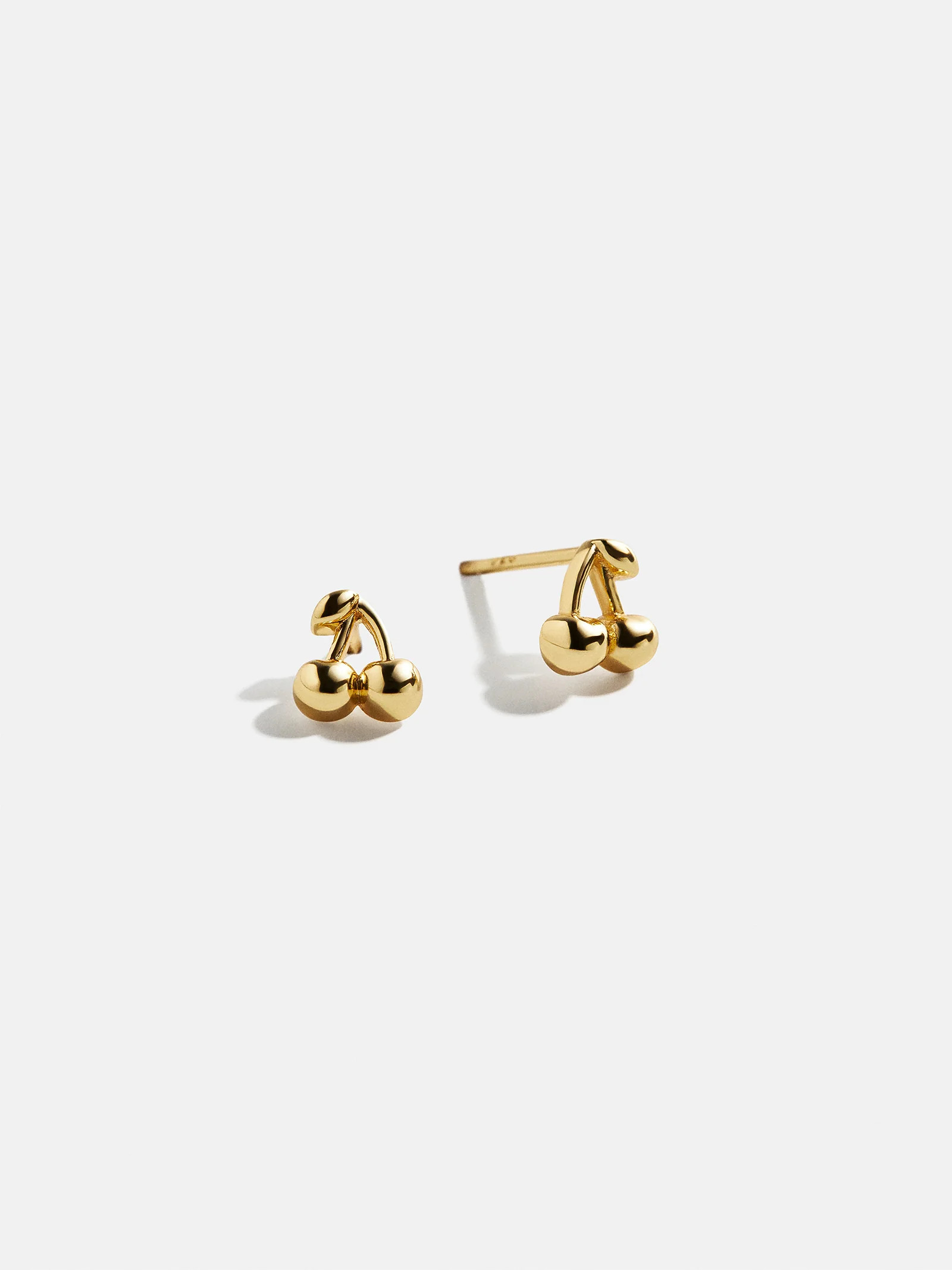 18K Gold Just For Fun Earrings - Cherry | BaubleBar