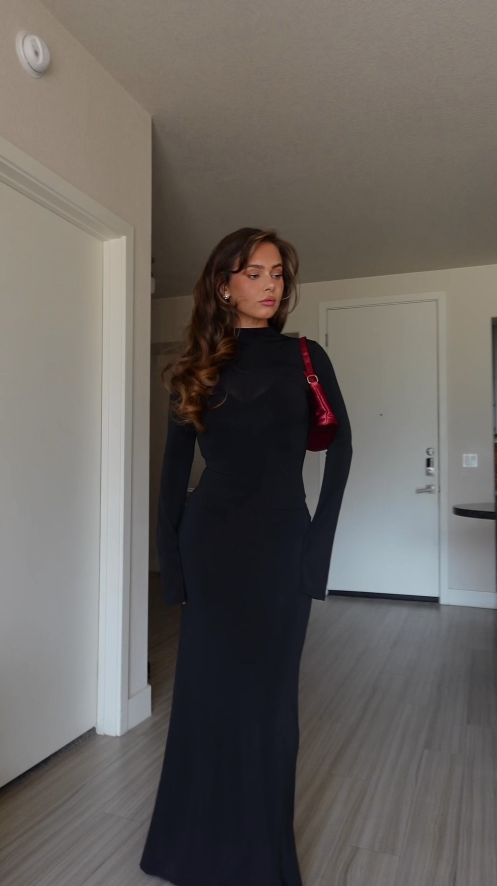 Perfect slinky black maxi dress for the fall 
Size AU 8 (US 4) #fall #blackdress #elegant #classy #maxidress 

#LTKVideo #LTKStyleTip #LTKSeasonal