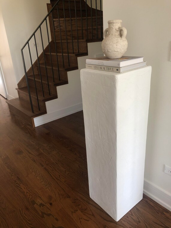 The William White Plaster Pedestal // Column | Etsy | Etsy (US)
