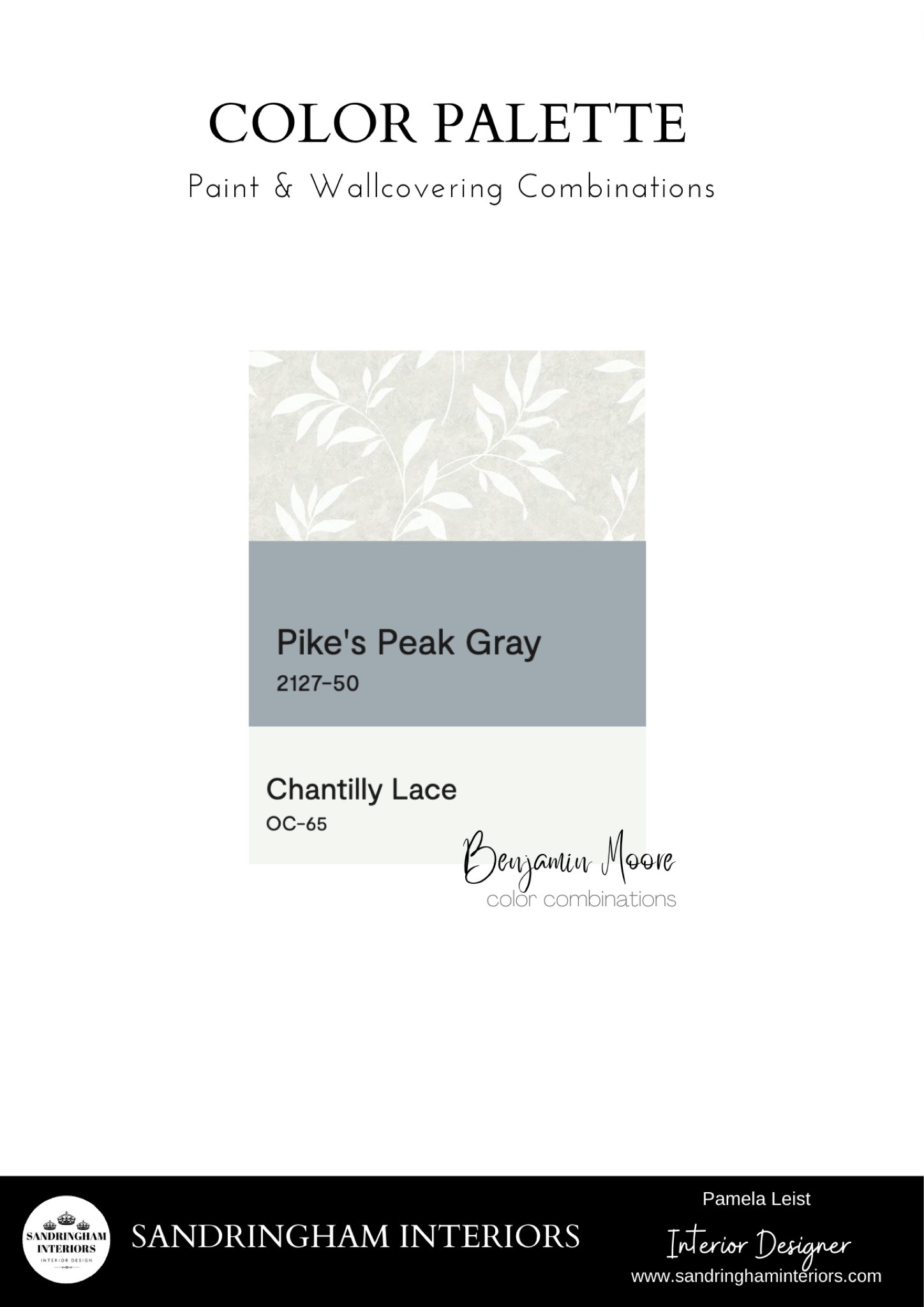 Paint & Wallpaper Color Palettes

Benjamin Moore
Wallpaper

#LTKFind #LTKhome