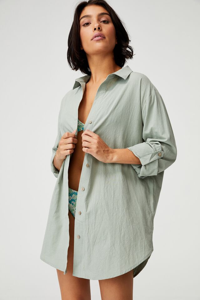 Oversized Beach Shirt | Cotton On (ANZ)