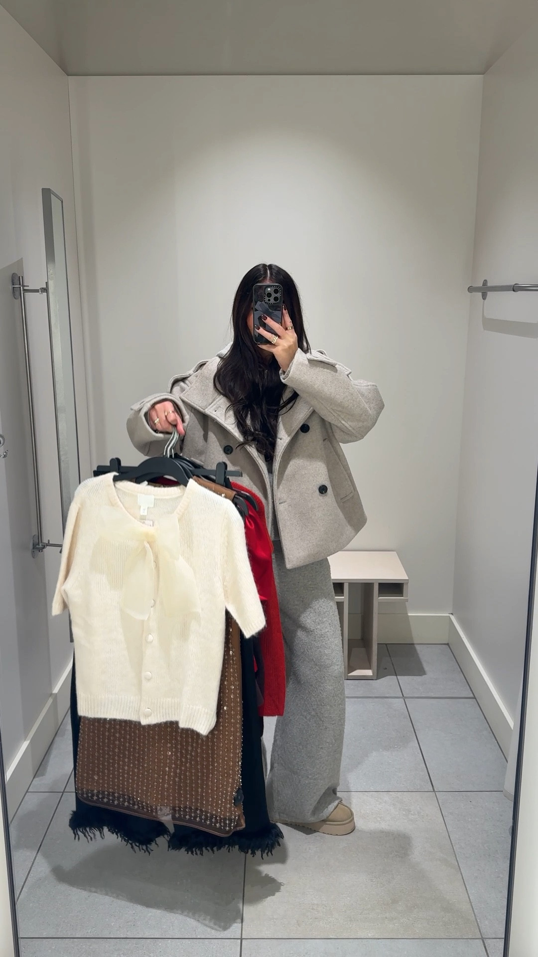 Christmas Day H&M outfit inspo 🤍 

[ festive tops, H&M new in, highstreet fashion, what to wear, H&M try on haul ] 

#LTKuk #LTKfestive #LTKpartywear