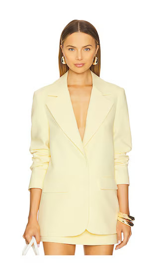 Favorite Daughter The Favorite Oversized Blazer in Lemon. - size L | Revolve Clothing (Global)