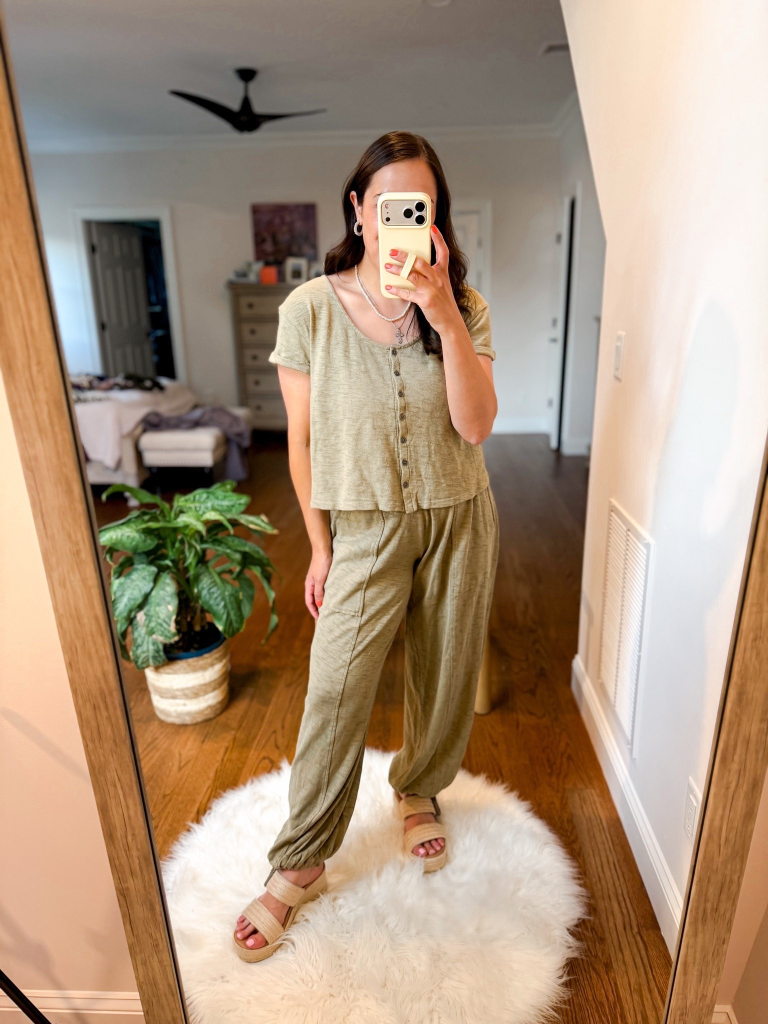 Target Sunday try on
Top: small
Pants: small