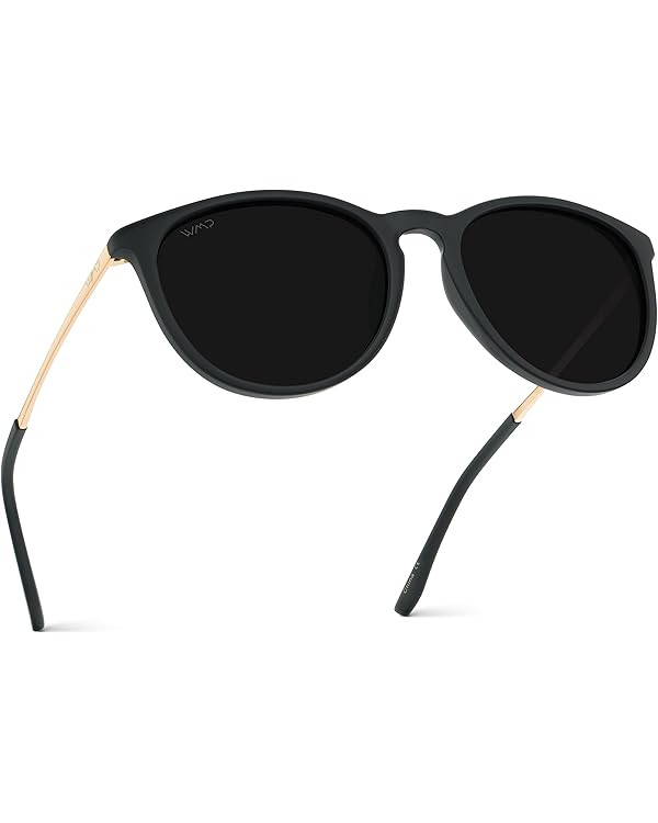 WearMe Pro Women's Round Sunglasses with Polarized UV Protection, Trendy Retro Designer Style | Amazon (US)