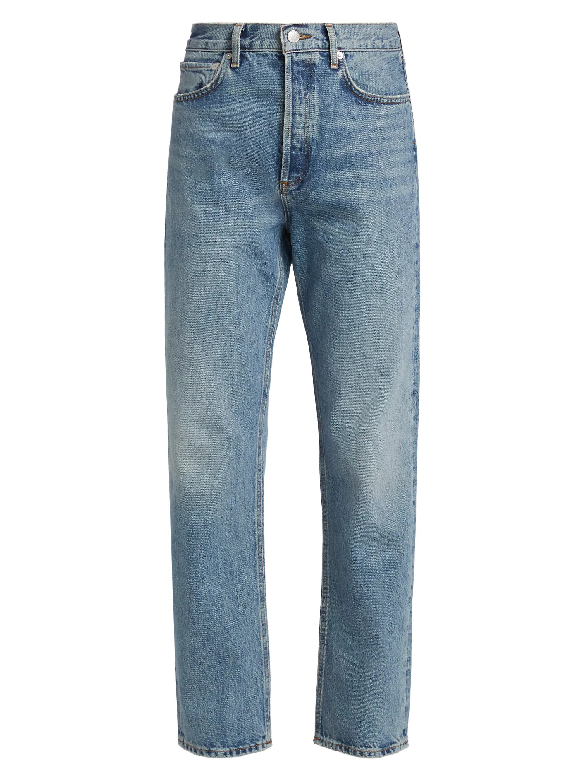 90s High-Rise Pinch-Waist Jeans | Saks Fifth Avenue