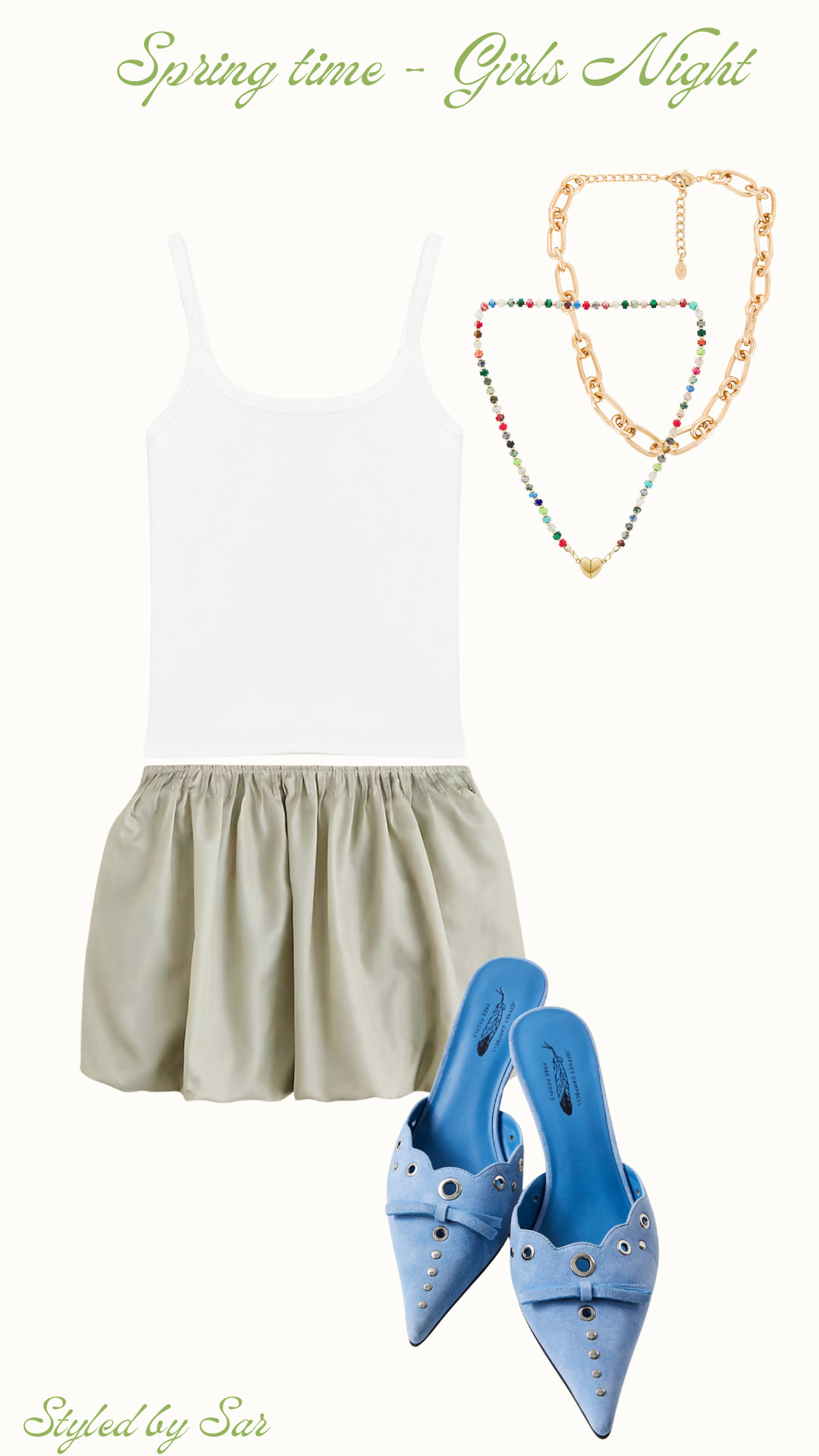 Spring Time Going out Outfit - colorful and perfect for a night out with the girlies!! 

#bubbleskirt #aritzia #pumps #springoutfits #jcrew  

 #LTKSeasonal #LTKStyleTip #LTKShoeCrush