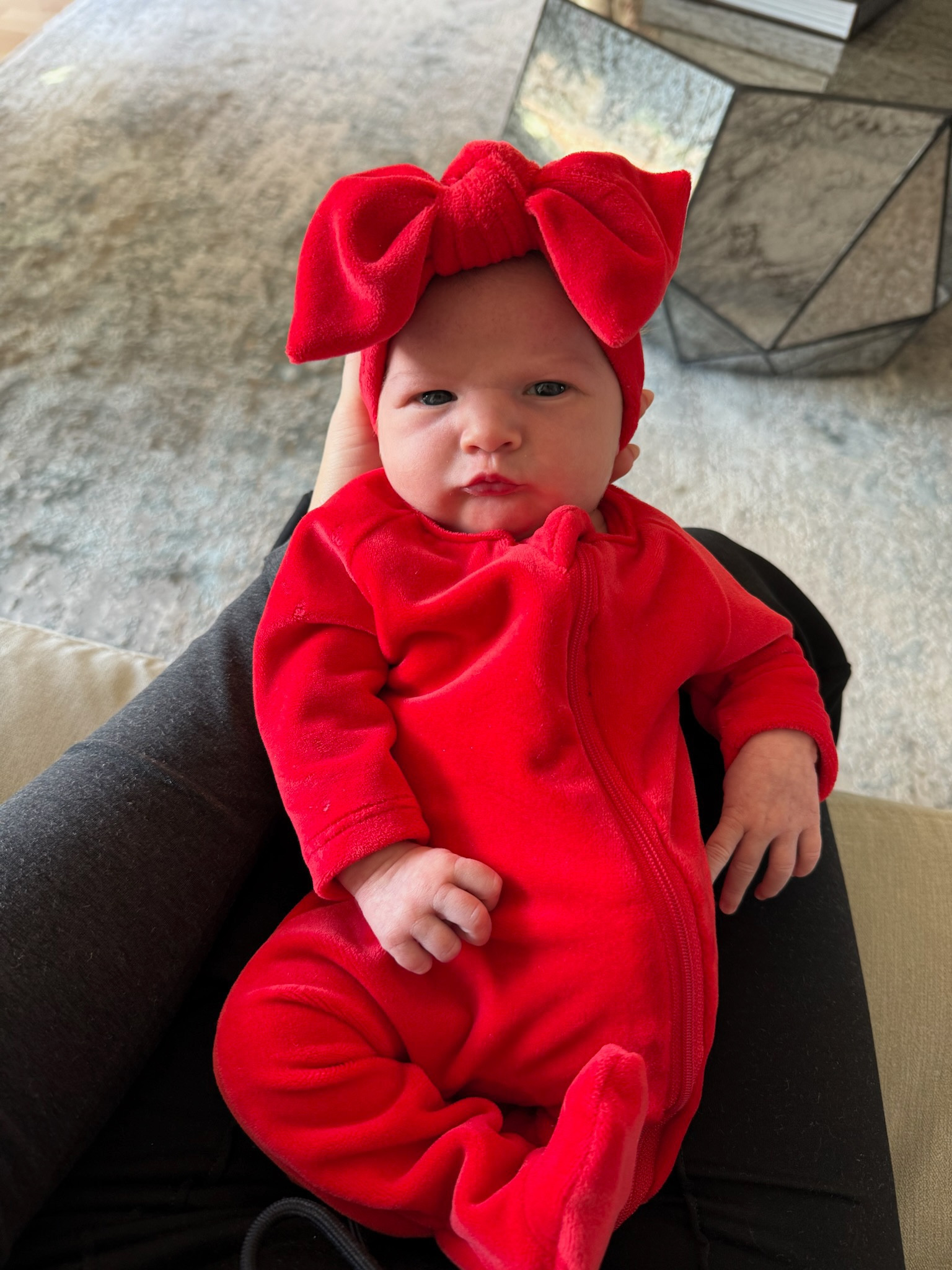 red velvet footie w/ bow (red is sold out but still available in pink!) linked other red footie options❤️

#LTKFindsUnder50 #LTKBaby #LTKStyleTip