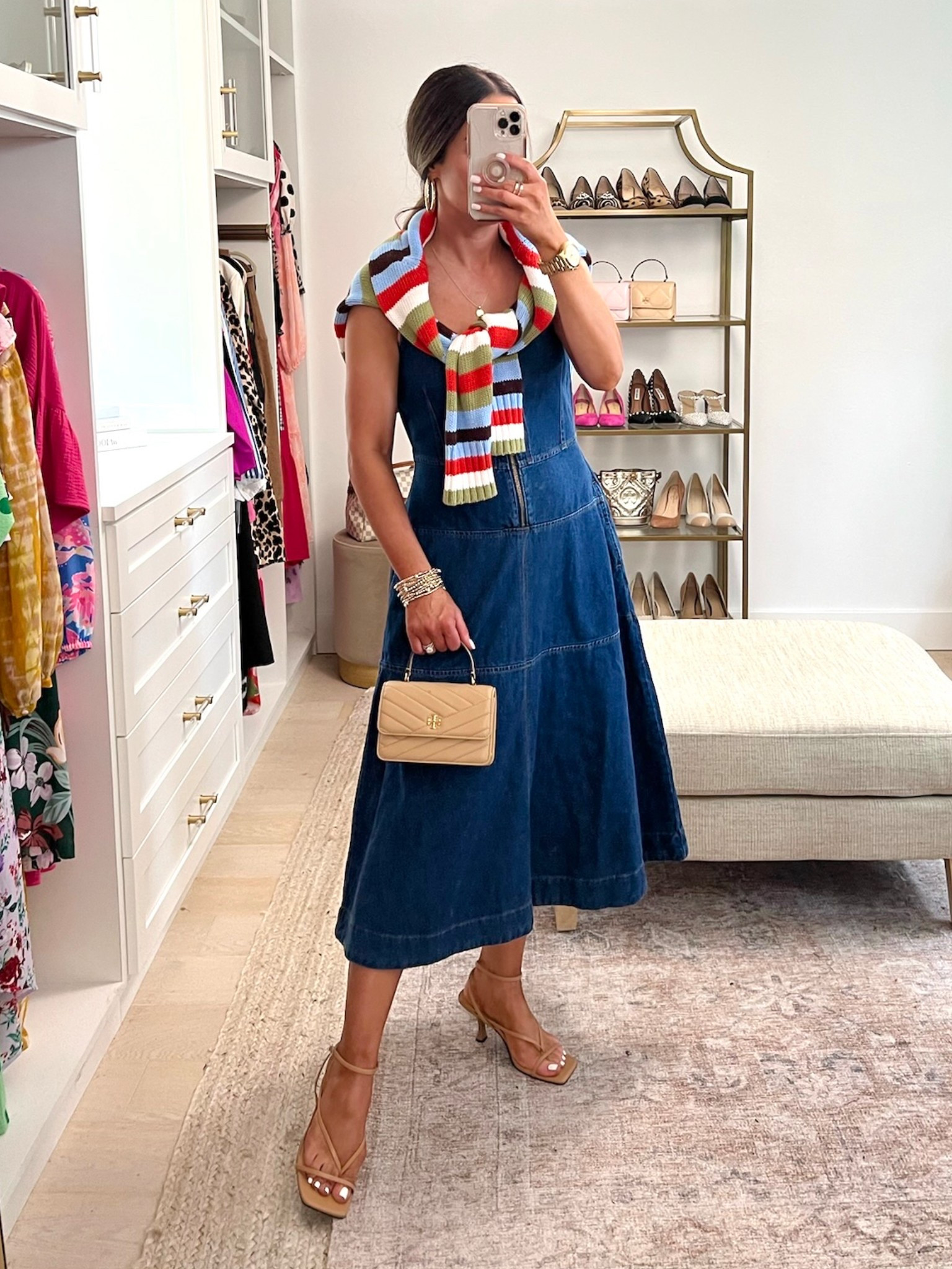 Loving this new Walmart outfit! Size down in dress if between sizes. Sweater is tts 