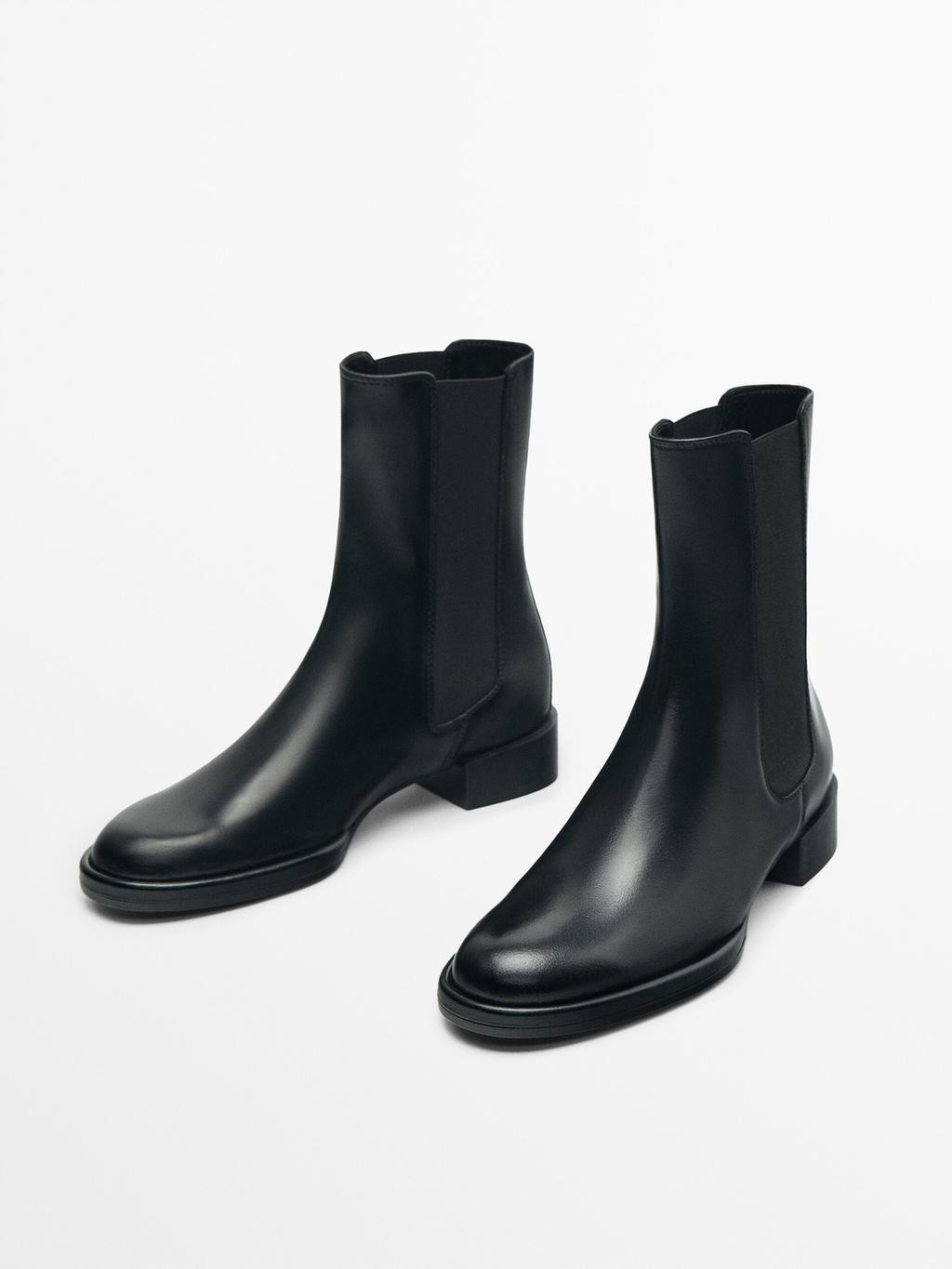 Flat Chelsea boots | Massimo Dutti US