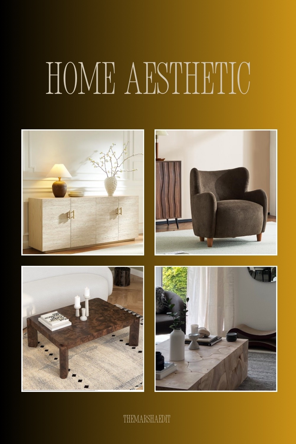 Home furniture that makes a space feel elevated ✨  #coffeetable #accentchair #homedecor #wayfair #hernest 


#LTKHome