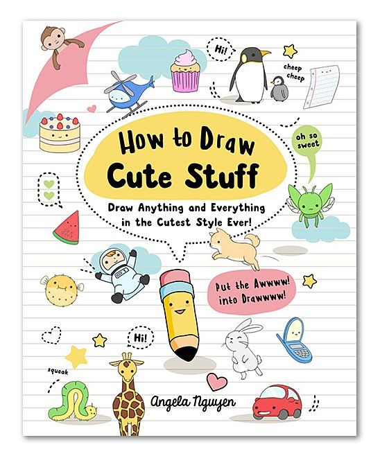 How to Draw Cute Stuff Paperback | Zulily