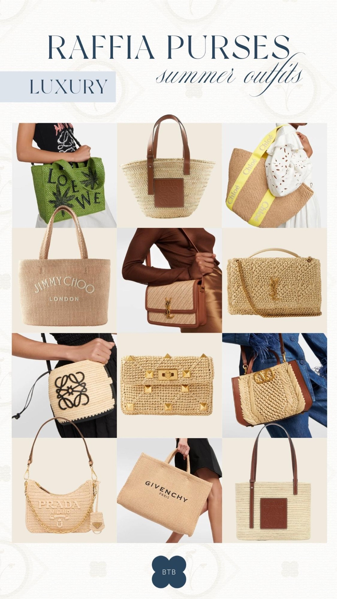 LUXURY RAFFIA BAGS FOR SUMMER ✨ A touch of luxury to any summer outfit 

#LTKSeasonal #LTKFind