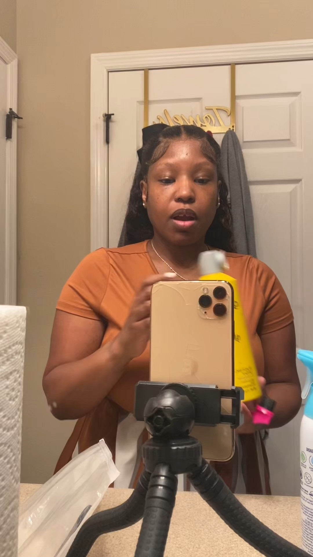 A little Got2b on my edges, brush down these flyaways, and she’s ready! 😍✨

This is why I love this hairstyle—it’s so easy to maintain! If you’re looking for a low-maintenance wig, this one is definitely worth it. 💕

#Got2b #WigTok #GluelessWig #HairTok #LowMaintenanceHair #FYP

#LTKmorningroutine