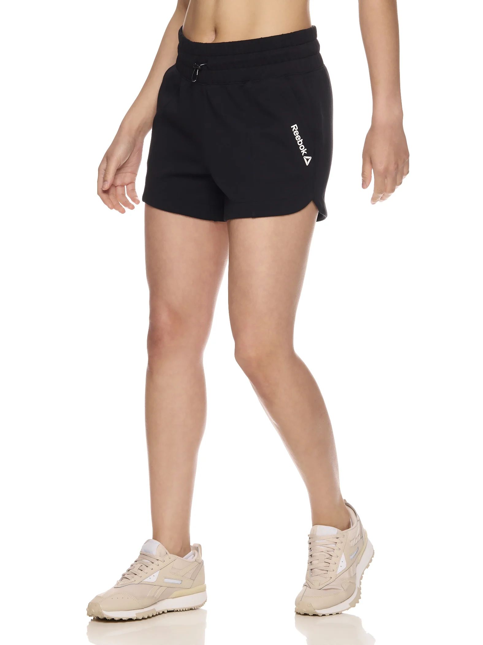 Reebok Women's High Waist Knit Shorts, Sizes XS-XXXL | Walmart (US)