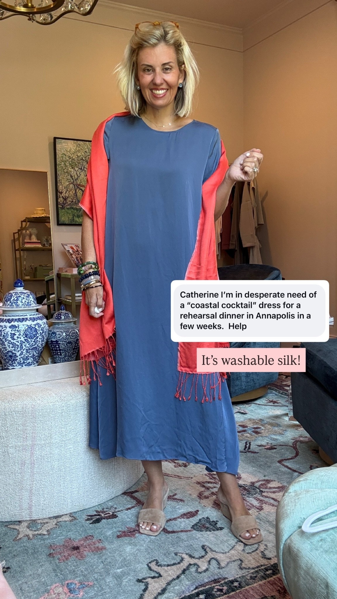 A costal chic party… what to wear?
Xs dress

Yall, it’s washable silk… hello fab!

#LTKTravel #LTKstorytime #LTKootd