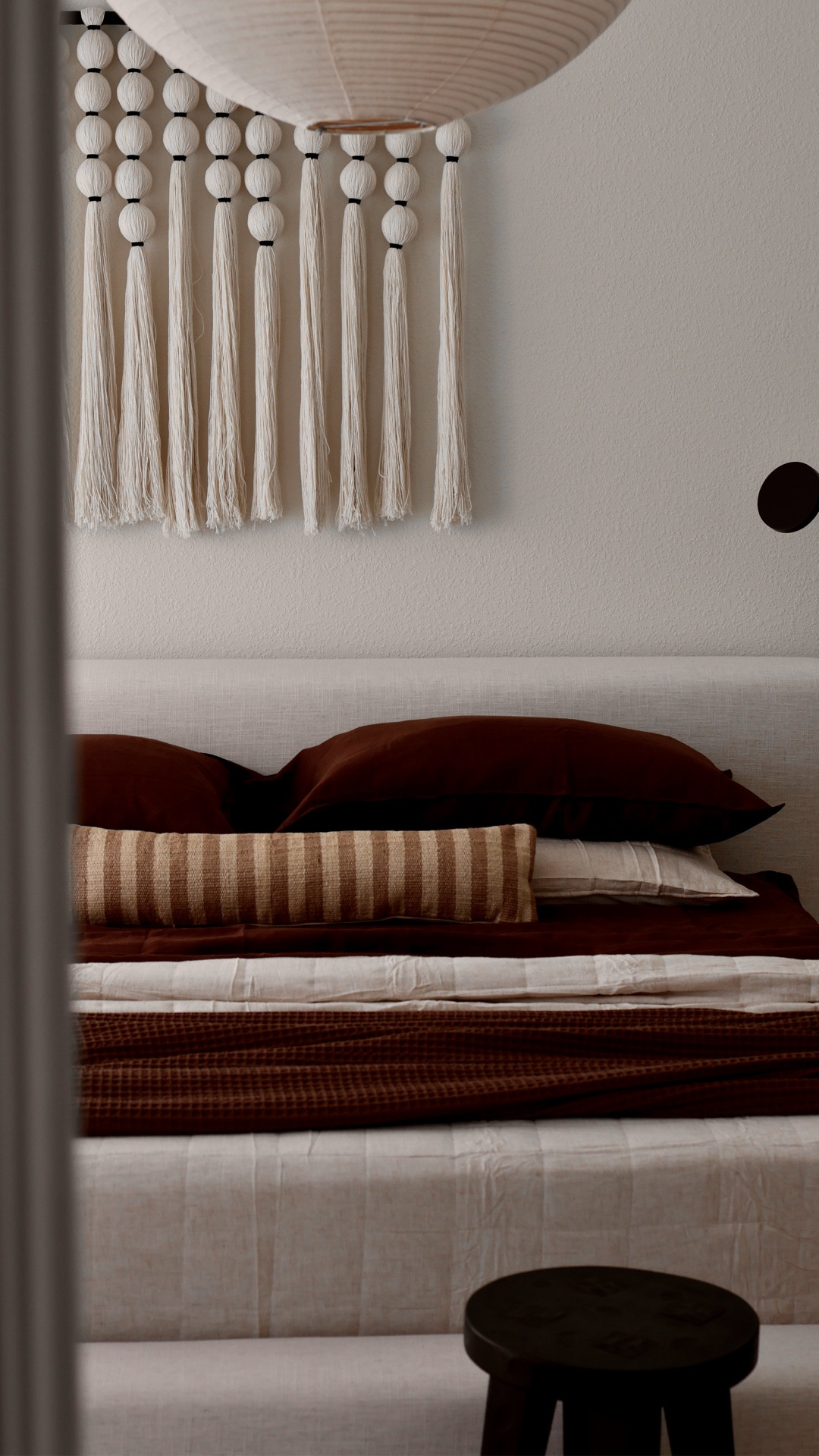 New bedding is like a whiff of fresh air. 🌬️🍂

Loving how the stripe lumbar harmonizes with the wall hanging. 

Follow @haus.of.wang for more home decor ideas and finds from our Haus to yours.

-

Minimalist home essentials, Home decor, interior design, scandi home, japandi home, japandi interior, slow living, slow lifestyle, cozy vibes, cozy home. #bedding #bedroominspo

#LTKHome