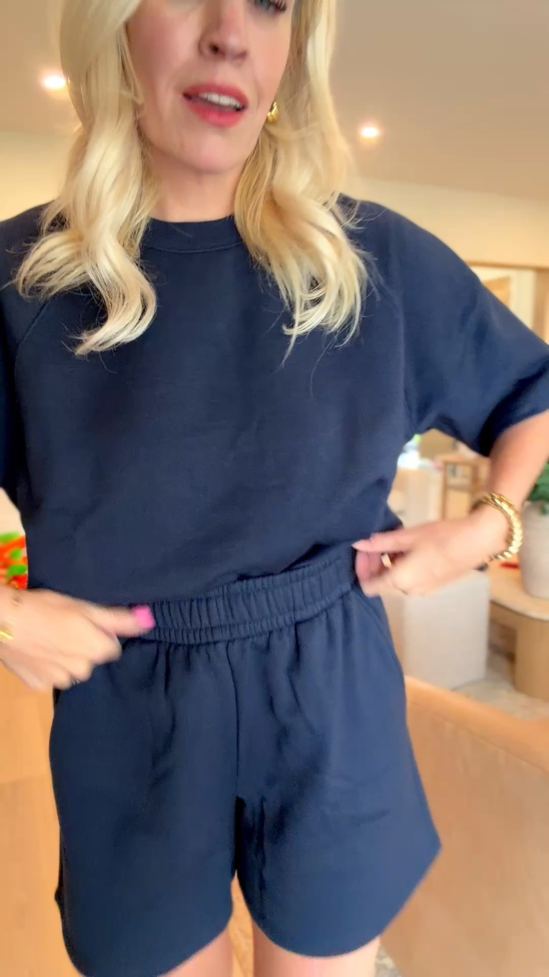 Also comes in gray and navy! Size large in tops and medium in the shorts!

#LTKmomlife #LTKootd #LTKgrwm