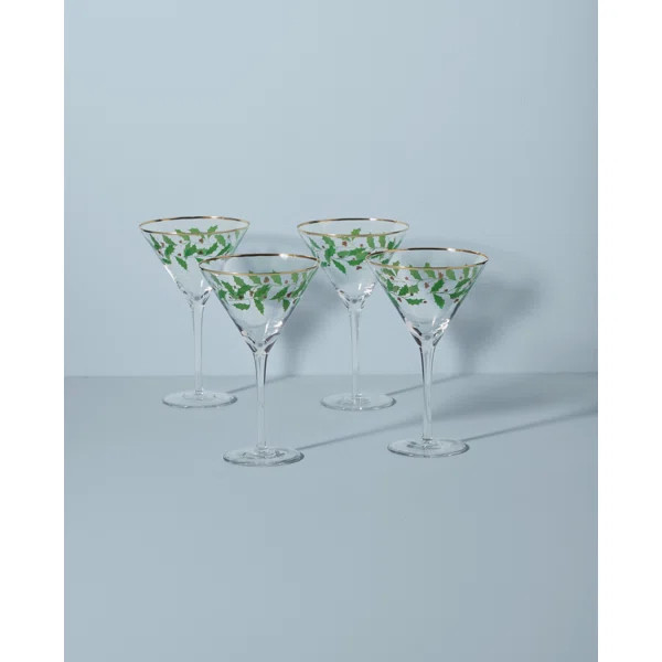Holiday 8 oz. Martini Glass | Wayfair North America