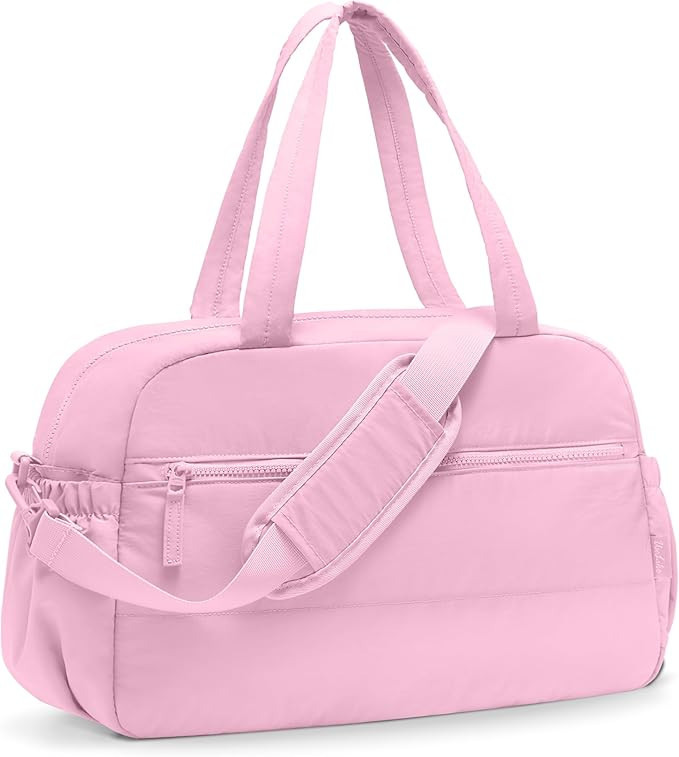 Gym Bag for Women, Travel Duffle Bags with Wet Pocket, Lightweight Carry on Bag Overnight Weekend... | Amazon (US)