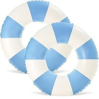 2 PCS Inflatable Pool Floats for Swimming Pool Party Lake Beach Adults - Floaties Pool Tubes Swim... | Amazon (US)