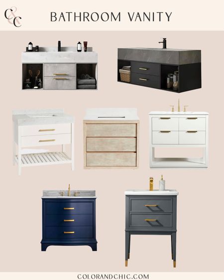 Bathroom vanities that I love! Finding one that is perfect for our addition and I admire all of these designs. All have adequate storage space! 

#LTKstyletip #LTKhome
