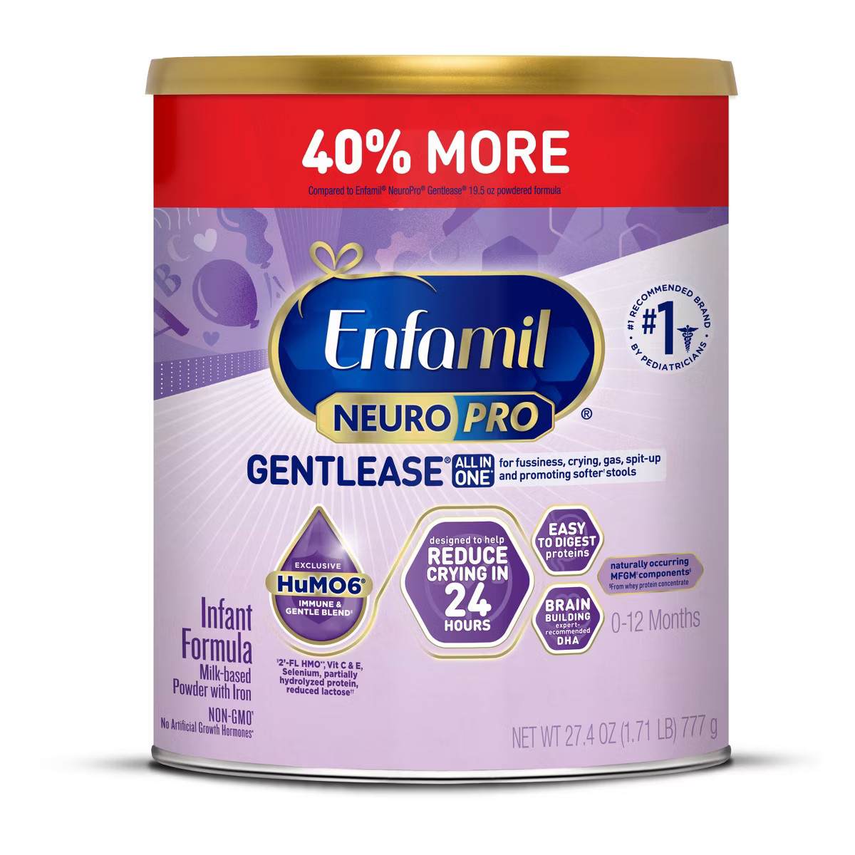 Enfamil NeuroPro Gentlease Powder Infant Formula - 27.4oz | Target