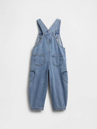 Baby & Toddler Heart Pocket Horseshoe Overalls | Gap (CA)