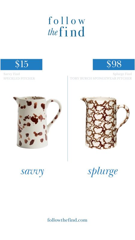 Splatterware pitcher spongeware 
